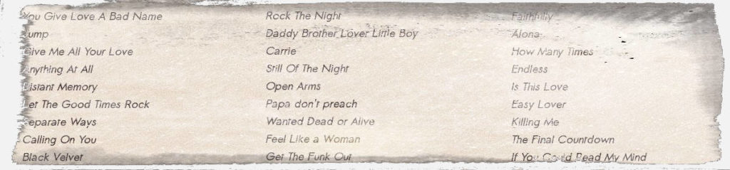 Ksetlist